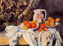 Haga click para ver la imagen ampliada still life with curtain and flowered pitcher.jpg